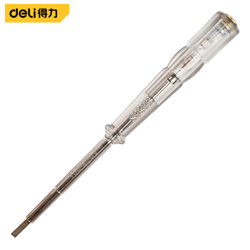 测电笔100-250V190mm氖灯醋酸柄(透明(支(售完取消)