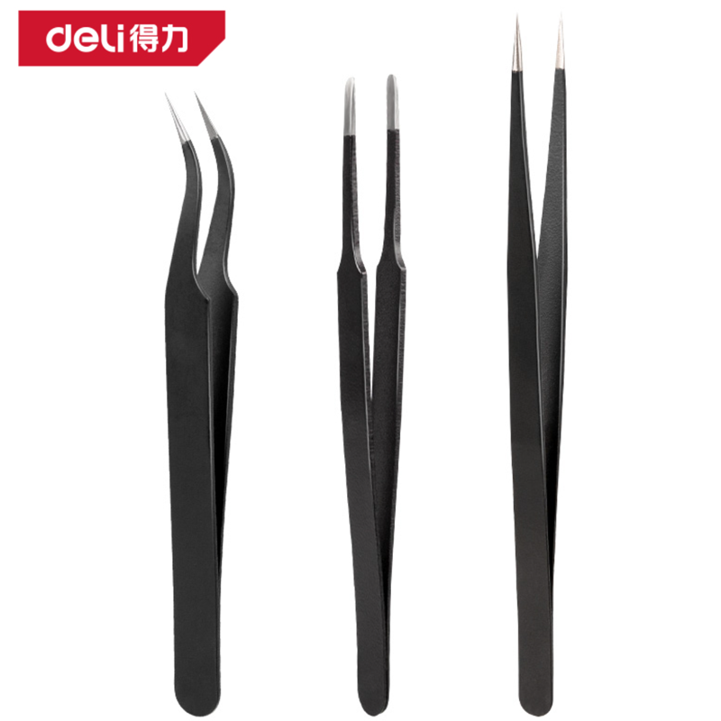镊子3件套发黑(黑)(套)