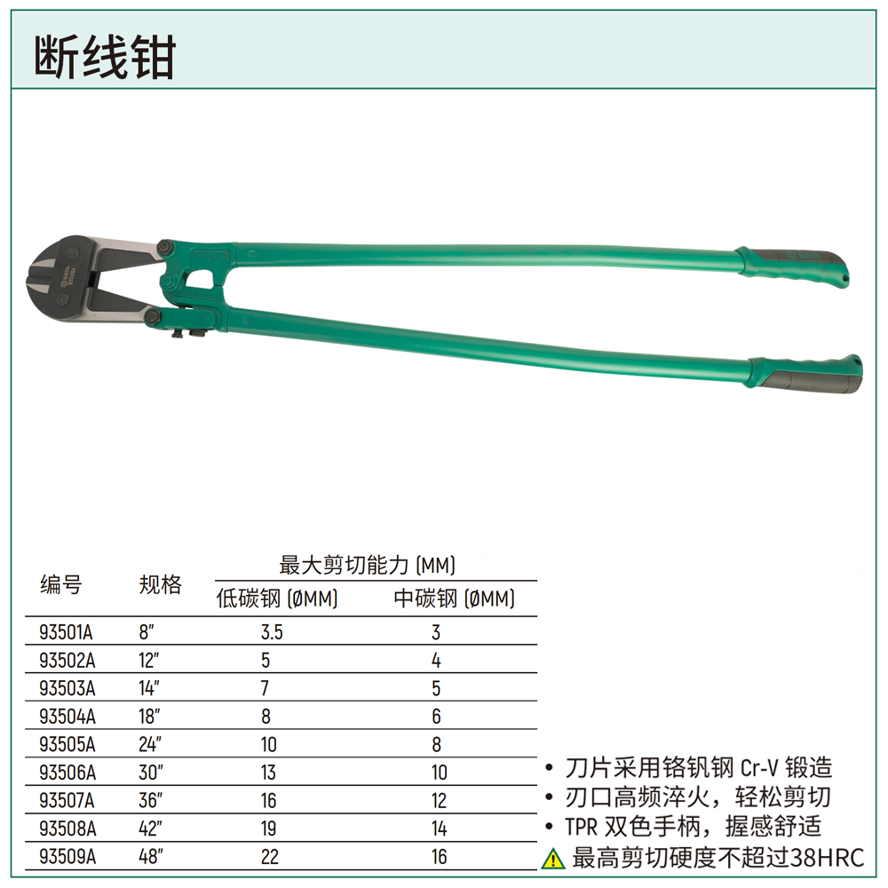 [93509A] 断线钳48"